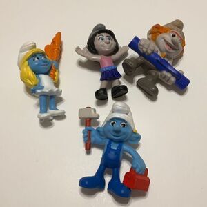 Bundle of 4 2013 McDonald’s Smurfs